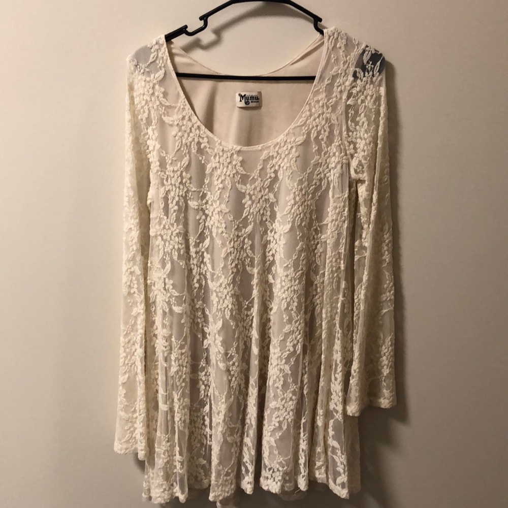 Show me your Mumu lace dress